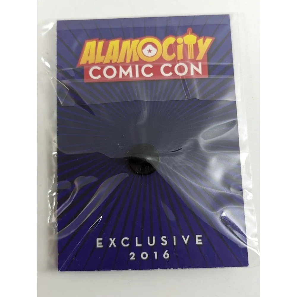 The Lapel Life Alamo City Comic Con Exclusive 2016 Silhouette Enamel Pin Orange